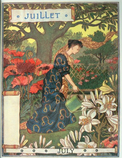 July by Eugene Grasset